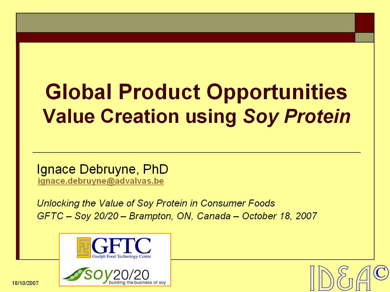 Soy Protein Market Opportunities